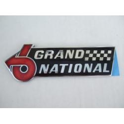 Red Power 6 Grand National Emblem